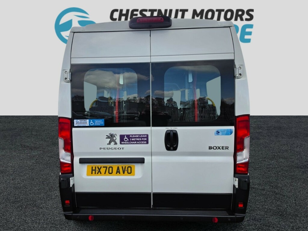 Peugeot Boxer Wheelchair Accessible Vehicle Boxer Wav Wheelchair HX70AVO White #4