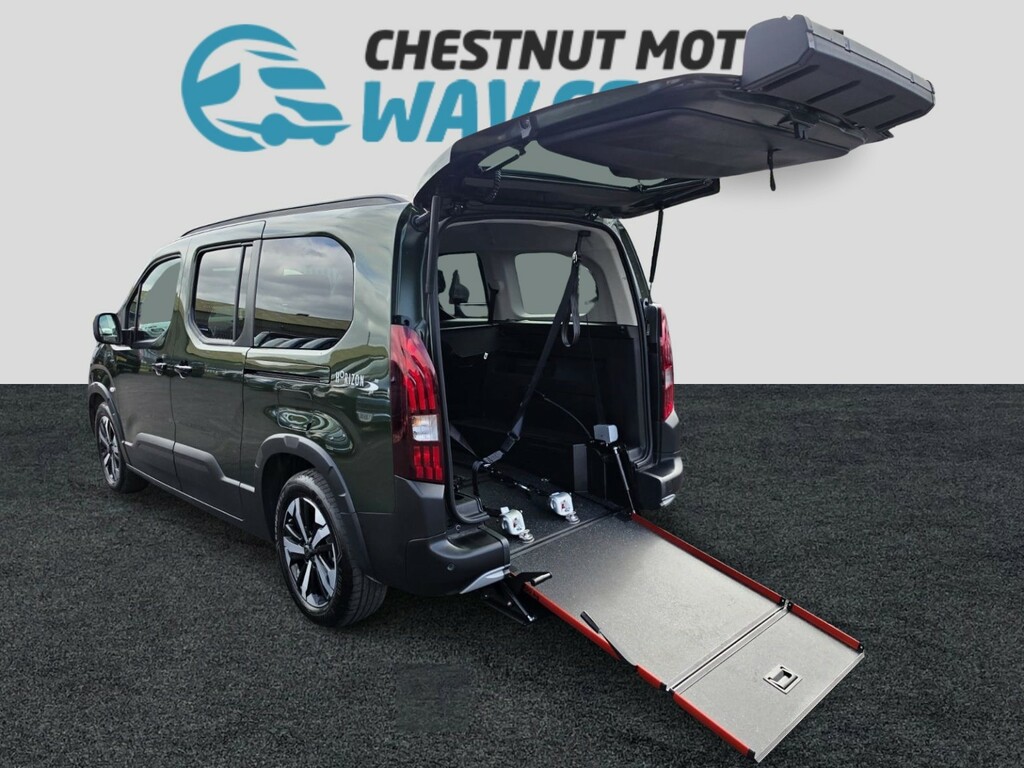 Peugeot Rifter Wheelchair Accessible Vehicle Rifter Gt Wav Wheelc Green #2