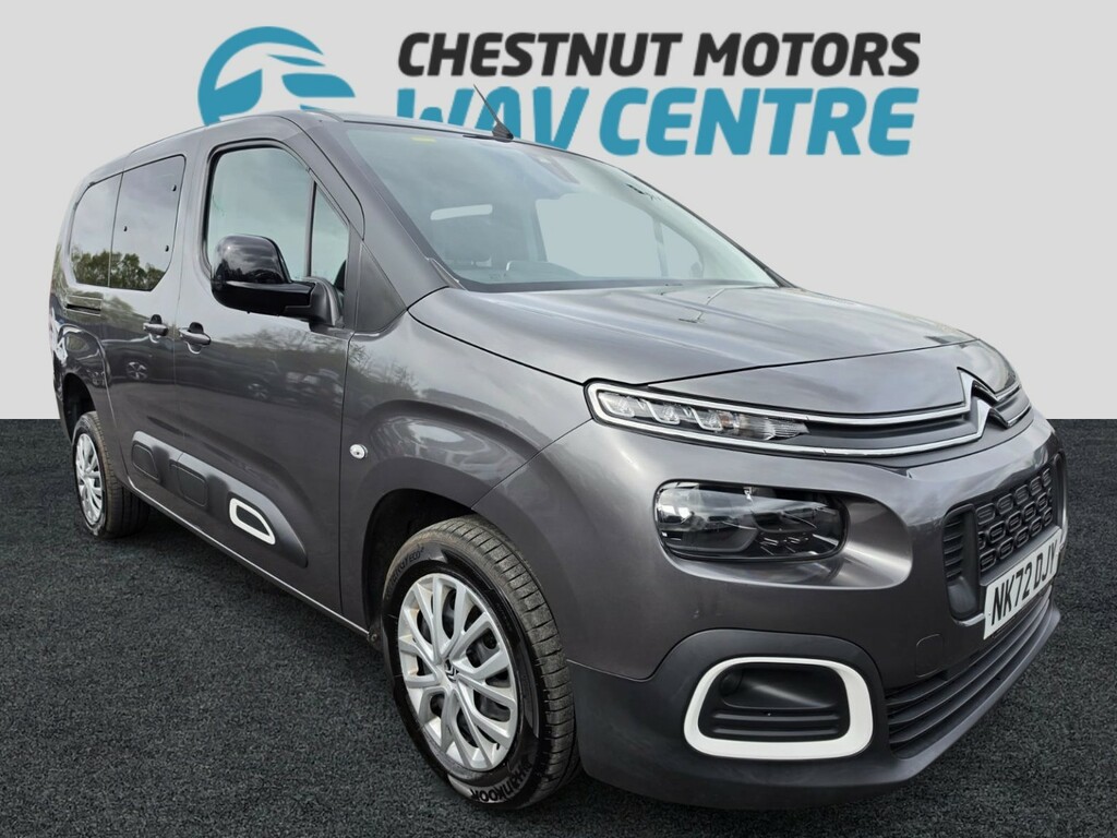 Citroen Berlingo Wheelchair Accessible Vehicle Berlingo XL Wav Whee Black #2