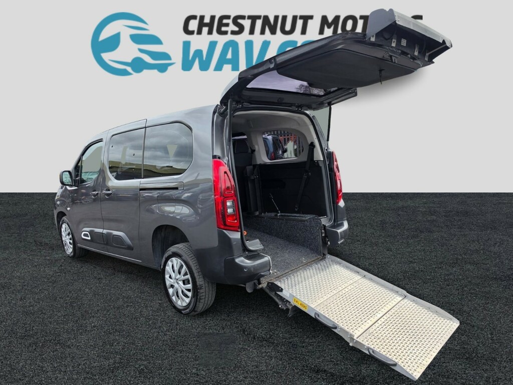 Citroen Berlingo Wheelchair Accessible Vehicle Berlingo XL Wav Whee Black