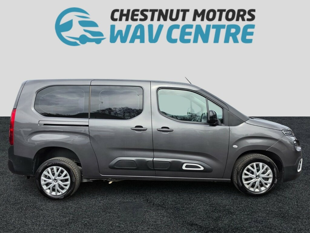 Citroen Berlingo Wheelchair Accessible Vehicle Berlingo XL Wav Whee Black #4
