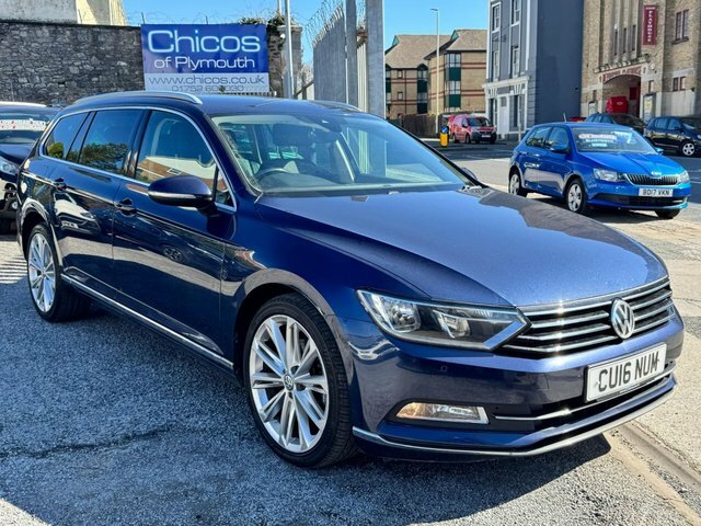 Volkswagen Passat 2016 2.0 Tdi Bluemotion Tech Gt Estate Blue