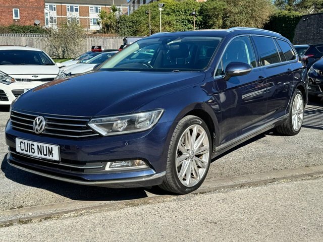 Volkswagen Passat 2016 2.0 Tdi Bluemotion Tech Gt Estate CU16NUM Blue #5