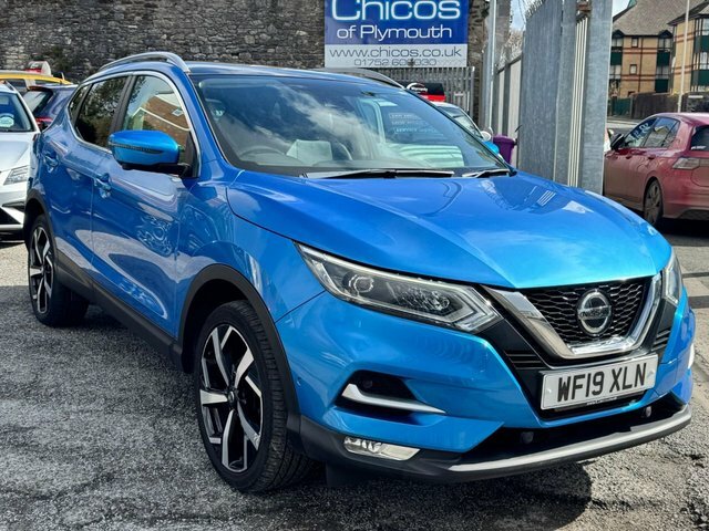 Nissan Qashqai 2019 1.3 Dig-t Tekna Suv Euro 6 Blue