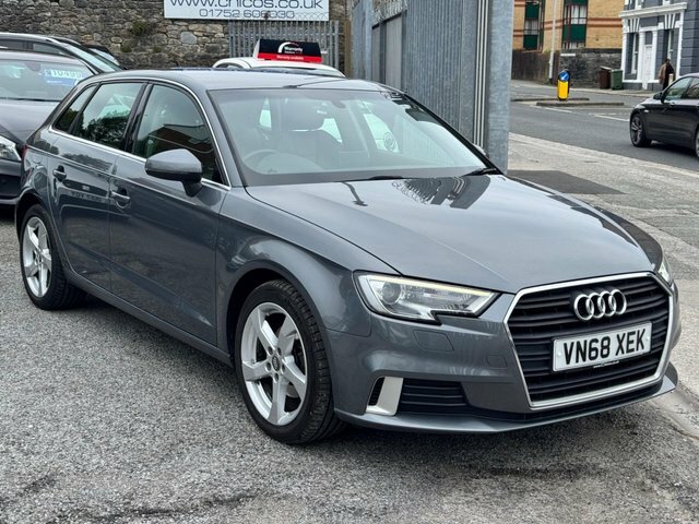 Audi A3 2018 1.5 Tfsi Cod 35 Sport Sportback Ma Grey