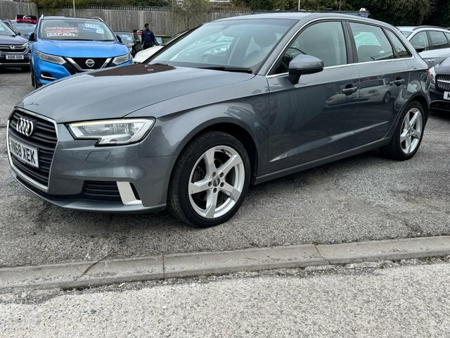 Audi A3 2018 1.5 Tfsi Cod 35 Sport Sportback Ma VN68XEK Grey #3