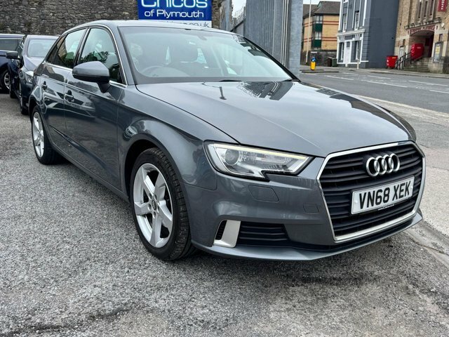 Audi A3 2018 1.5 Tfsi Cod 35 Sport Sportback Ma VN68XEK Grey #2