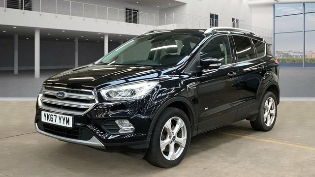 Ford Kuga 2017 2.0 Tdci Titanium Suv Awd E YK67YYM Black #2
