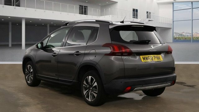 Peugeot 2008 2018 1.2 Puretech Allure Premium Suv Ma MW68PNK Grey #4