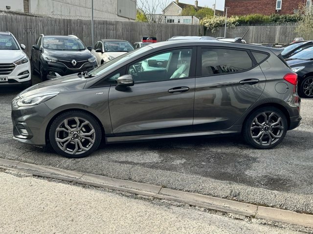 Ford Fiesta 2019 1.0T Ecoboost Gpf St-line X Hatchback Pet WK19GZP Grey #6