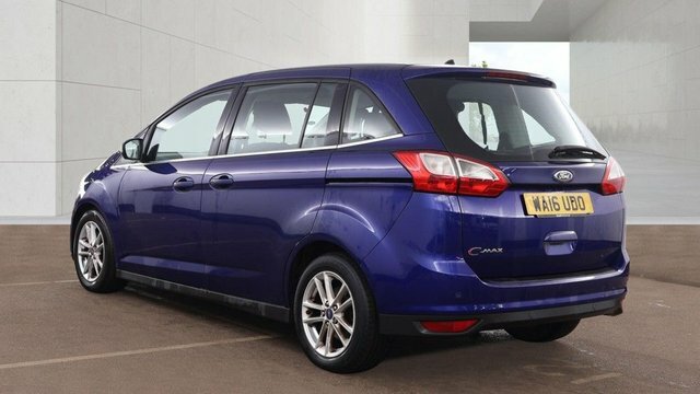 Ford Grand C-Max 2016 1.5 Tdci Zetec Mpv Euro 6 WA16UDO Blue #3