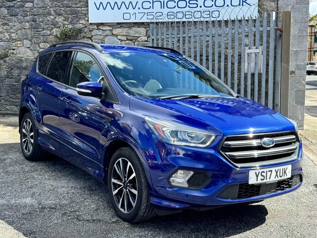 Ford Kuga 2017 2.0 Tdci Ecoblue St-line Suv Manua Blue