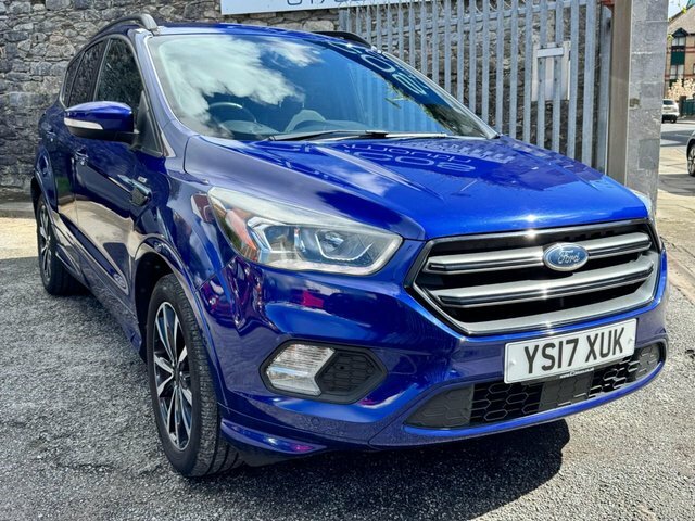 Ford Kuga 2017 2.0 Tdci Ecoblue St-line Suv Manua YS17XUK Blue #3