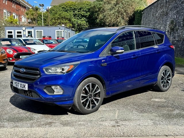 Ford Kuga 2017 2.0 Tdci Ecoblue St-line Suv Manua YS17XUK Blue #4