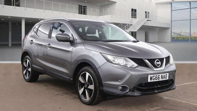 Nissan Qashqai 2016 1.6 Dig-t N-vision Suv 2Wd Grey