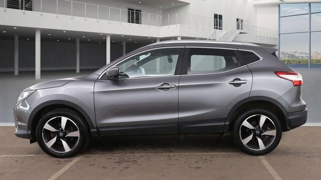 Nissan Qashqai 2016 1.6 Dig-t N-vision Suv 2Wd WG66NAO Grey #3
