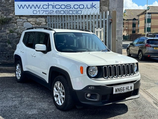 Jeep Renegade 2016 1.4T Multiairii Longitude Suv Manu White #3