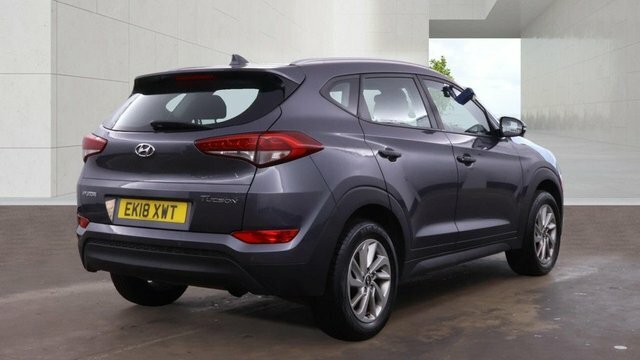 Hyundai Tucson 2018 1.6 Gdi Blue Drive Se Nav Suv Manu EK18XWT Grey #4
