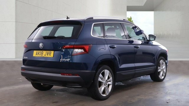 Skoda Karoq 2018 1.6 Tdi Se L Suv Dsg Euro 6 Ss AK18JVR Blue #5