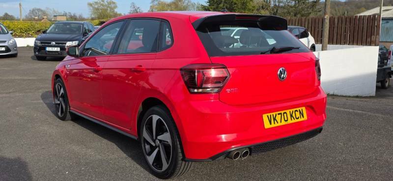 Volkswagen Polo 2.0 Tsi Gti Dsg - 2020 70 VK70KCN Red #4