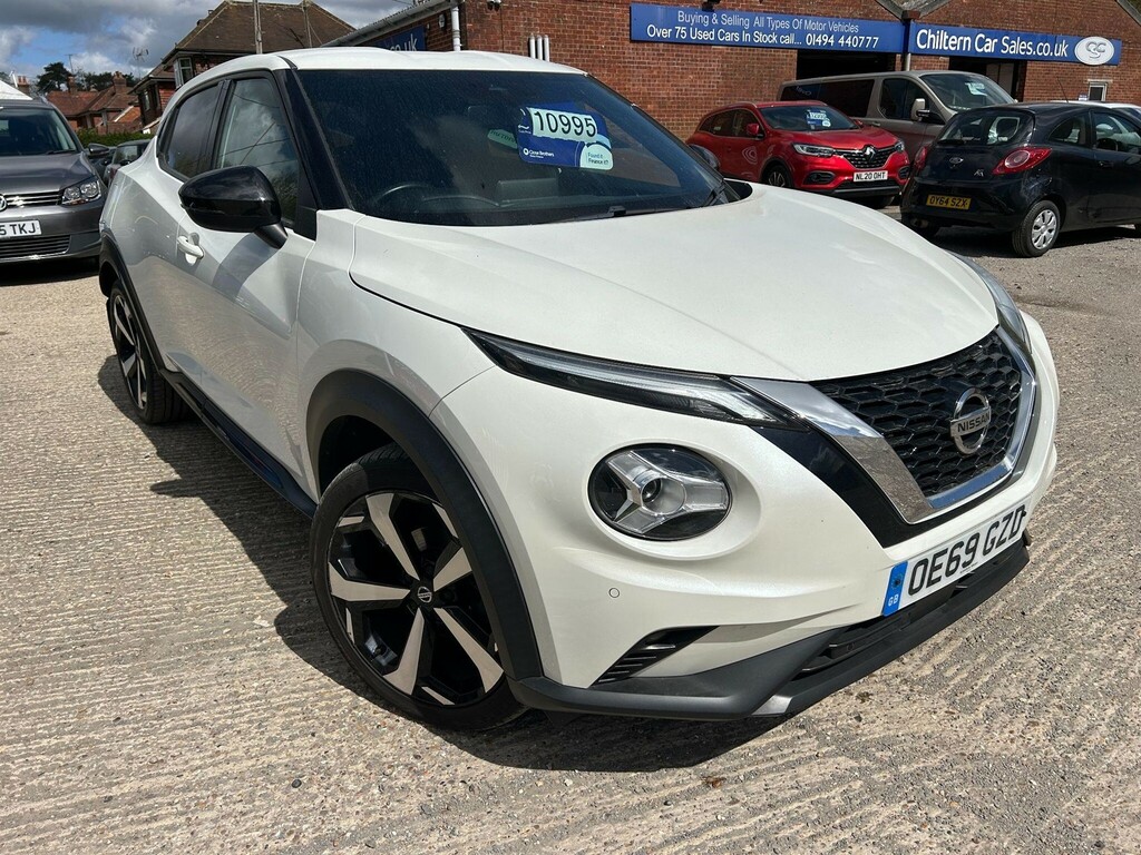 Nissan Juke 1.0 Dig-t N-connecta Euro 6 Ss OE69GZD White #5