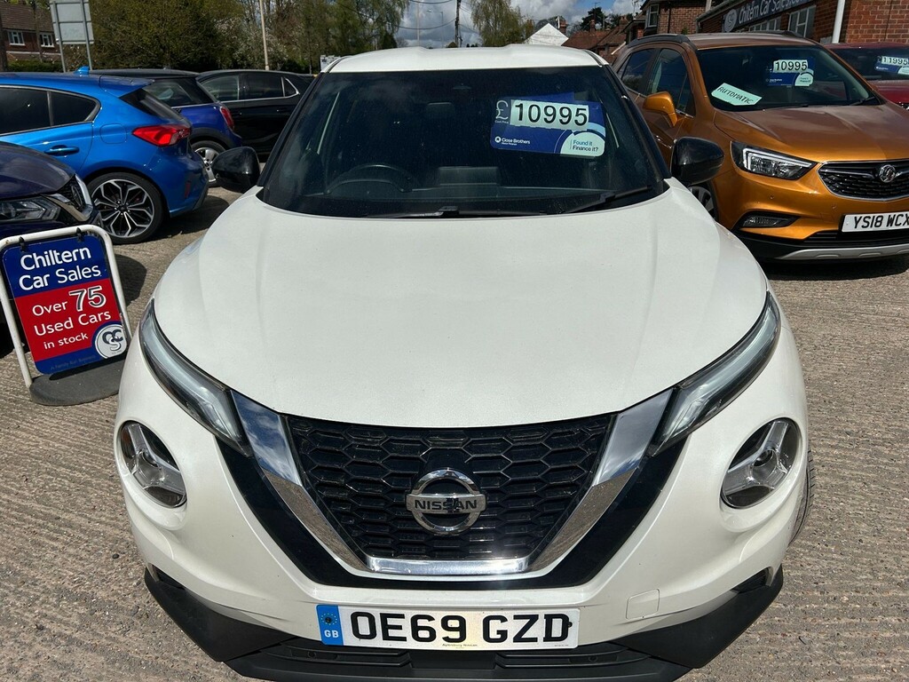 Nissan Juke 1.0 Dig-t N-connecta Euro 6 Ss OE69GZD White #6