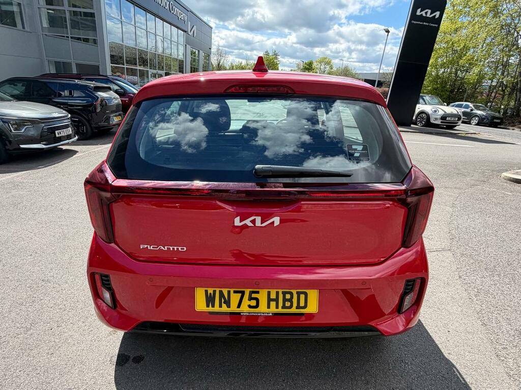 Kia Picanto 1.0 Pure WN75HBD Red #6