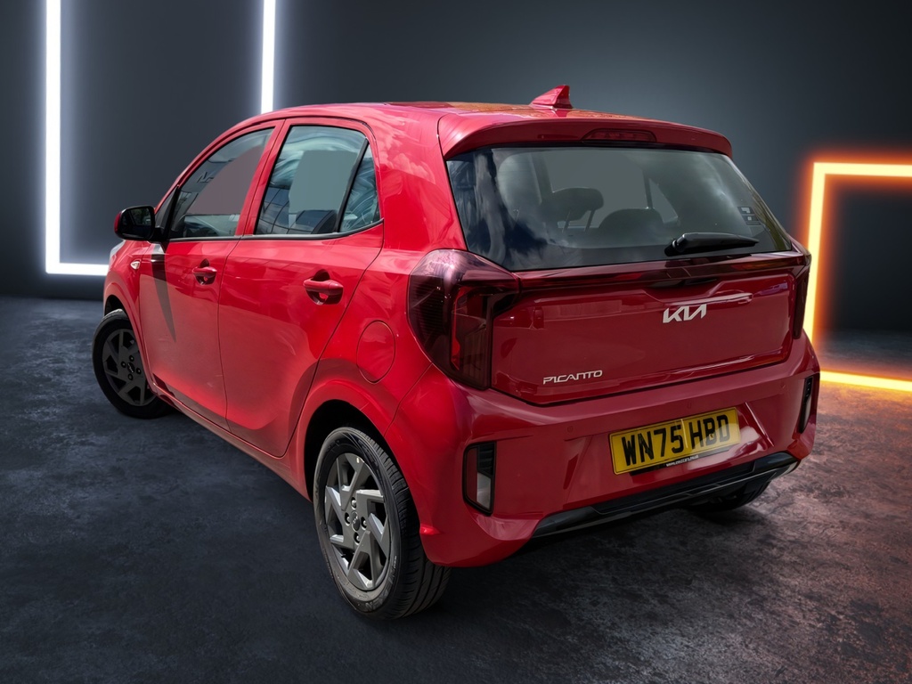 Kia Picanto 1.0 Pure WN75HBD Red #2