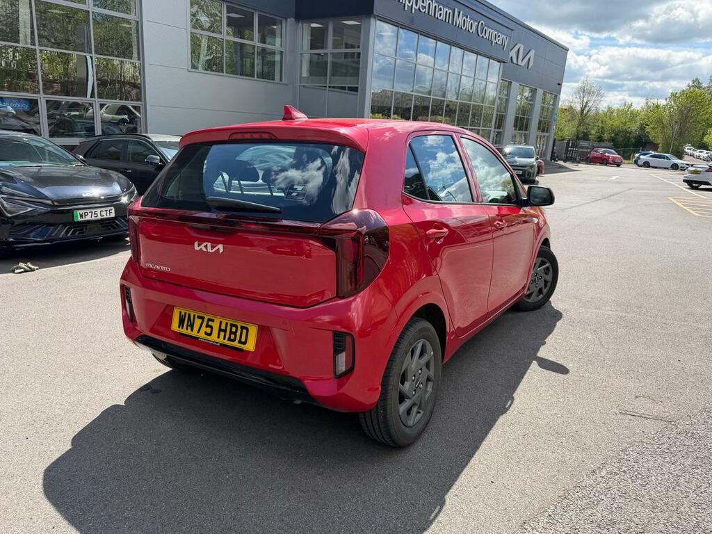 Kia Picanto 1.0 Pure WN75HBD Red #4