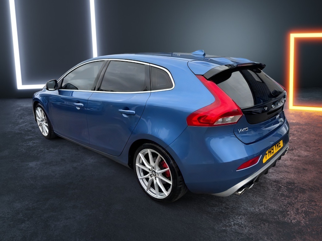 Volvo V40 T3 152 R Design Nav Plus FH19YRE Blue #3