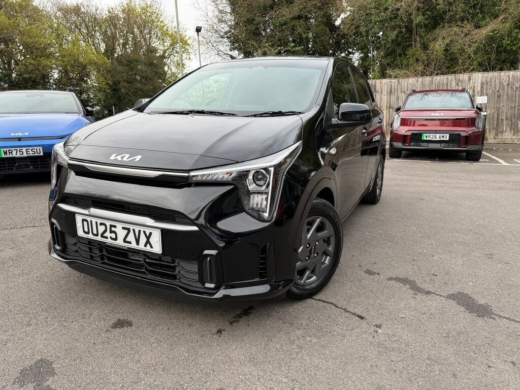 Kia Picanto 1.0 2 OU25ZVX Black #3