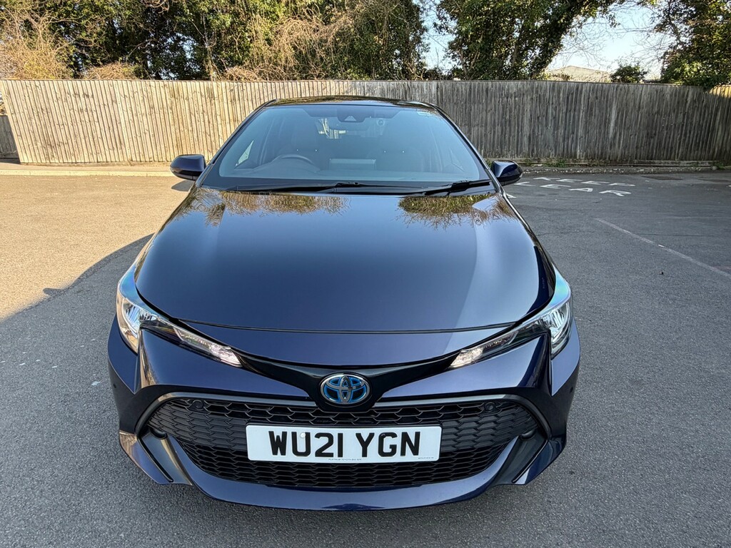Toyota Corolla 1.8 Vvt-i Hybrid Design Cvt WU21YGN Blue #6