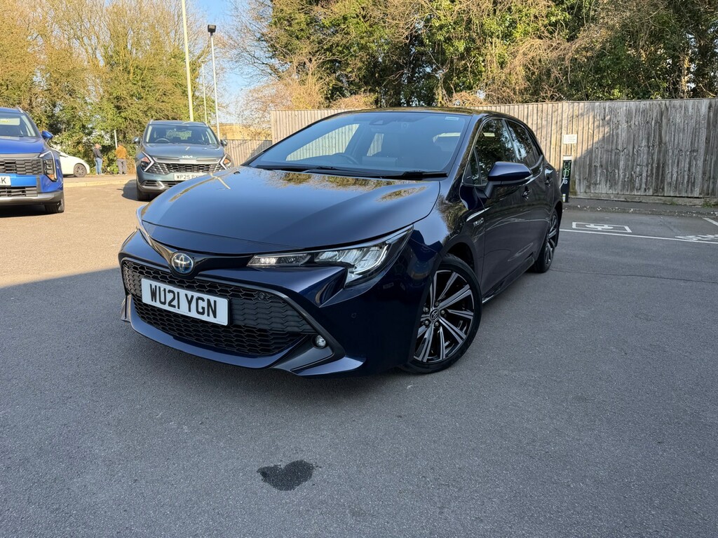 Toyota Corolla 1.8 Vvt-i Hybrid Design Cvt WU21YGN Blue #3