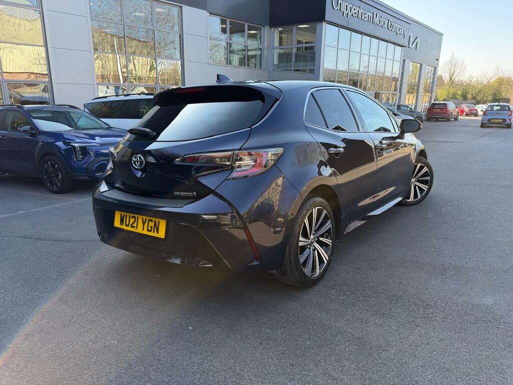 Toyota Corolla 1.8 Vvt-i Hybrid Design Cvt WU21YGN Blue #4