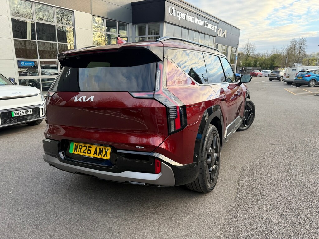 Kia EV9 282Kw Gt-line S 99.8Kwh Awd 6St WR26AMX Red #4