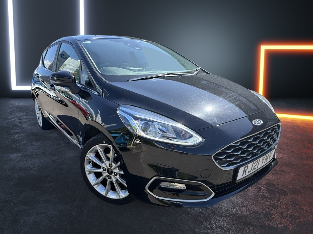 Ford Fiesta 1.0 Ecoboost Hybrid Mhev 155 Vignale Edition Black