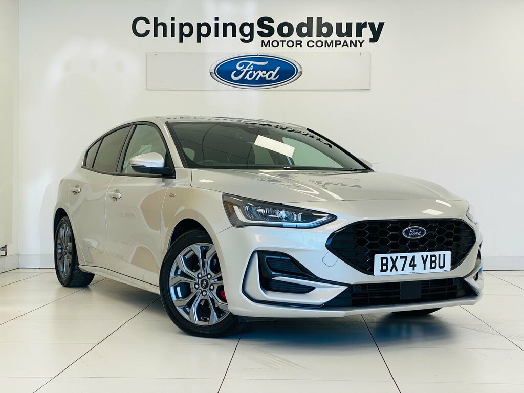 Ford Focus Ecoboost Mhev St-line Hatchback Hybrid Silver