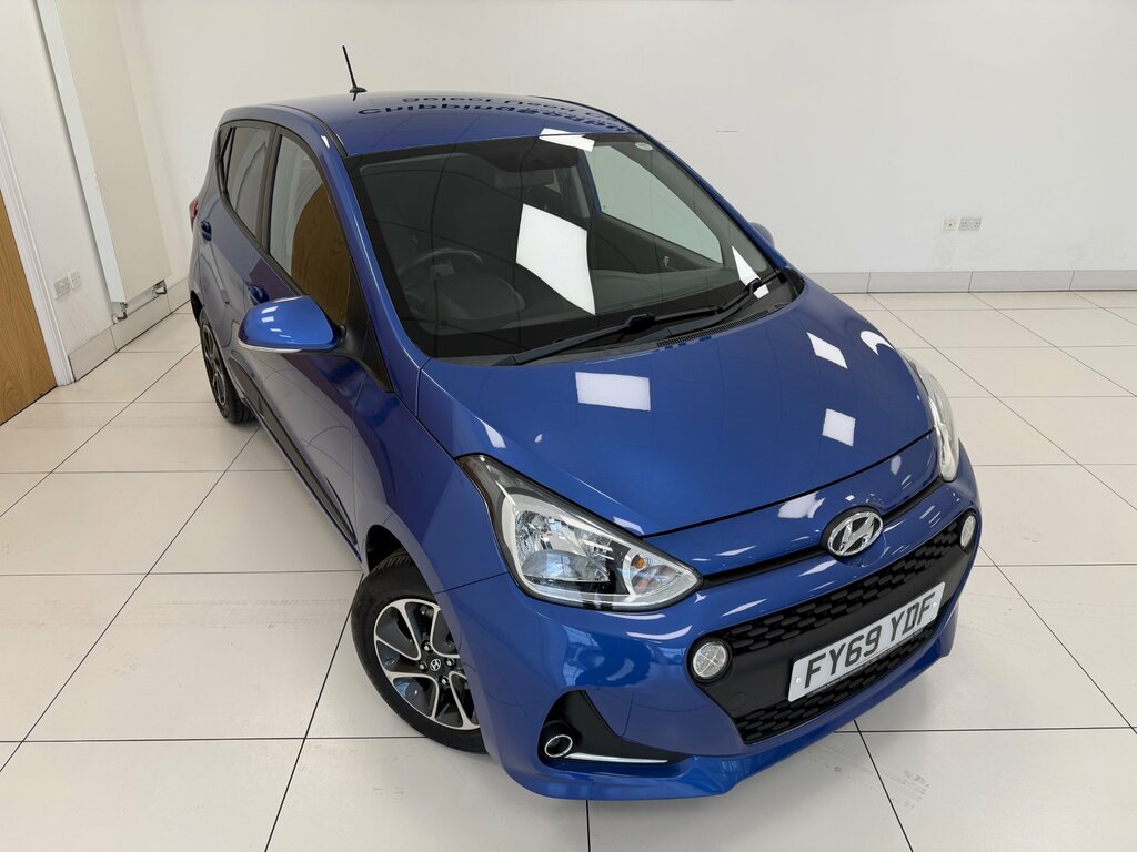 Hyundai I10 1.2 Premium Hatchback Euro 6 87 P FY69YDF Blue #2