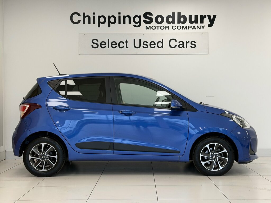 Hyundai I10 1.2 Premium Hatchback Euro 6 87 P FY69YDF Blue #5