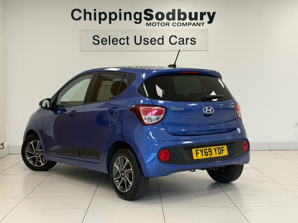 Hyundai I10 1.2 Premium Hatchback Euro 6 87 P FY69YDF Blue #3