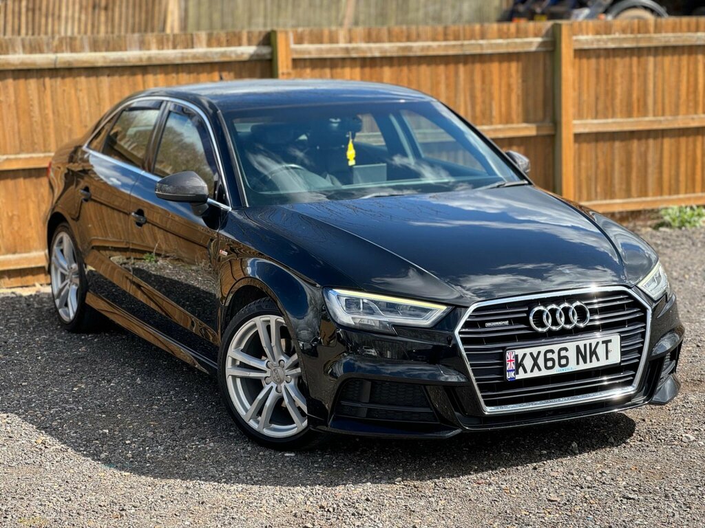 Audi A3 2.0 Tdi S Line Quattro Euro 6 Ss Black