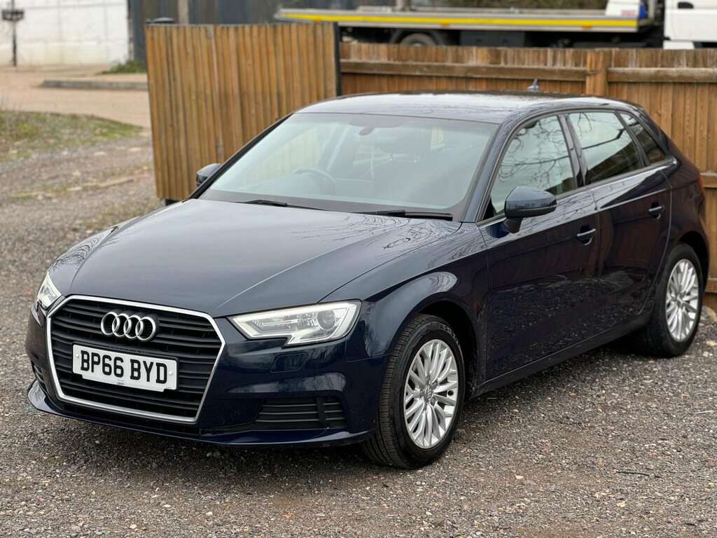 Audi A3 2.0 Tdi Se Technik Sportback Euro 6 Ss BP66BYD Blue #3