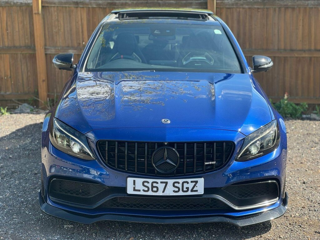 Mercedes-Benz C Class 4.0 C63 V8 Biturbo Amg S Premium Spds Mct Euro 6 LS67SGZ Blue #2