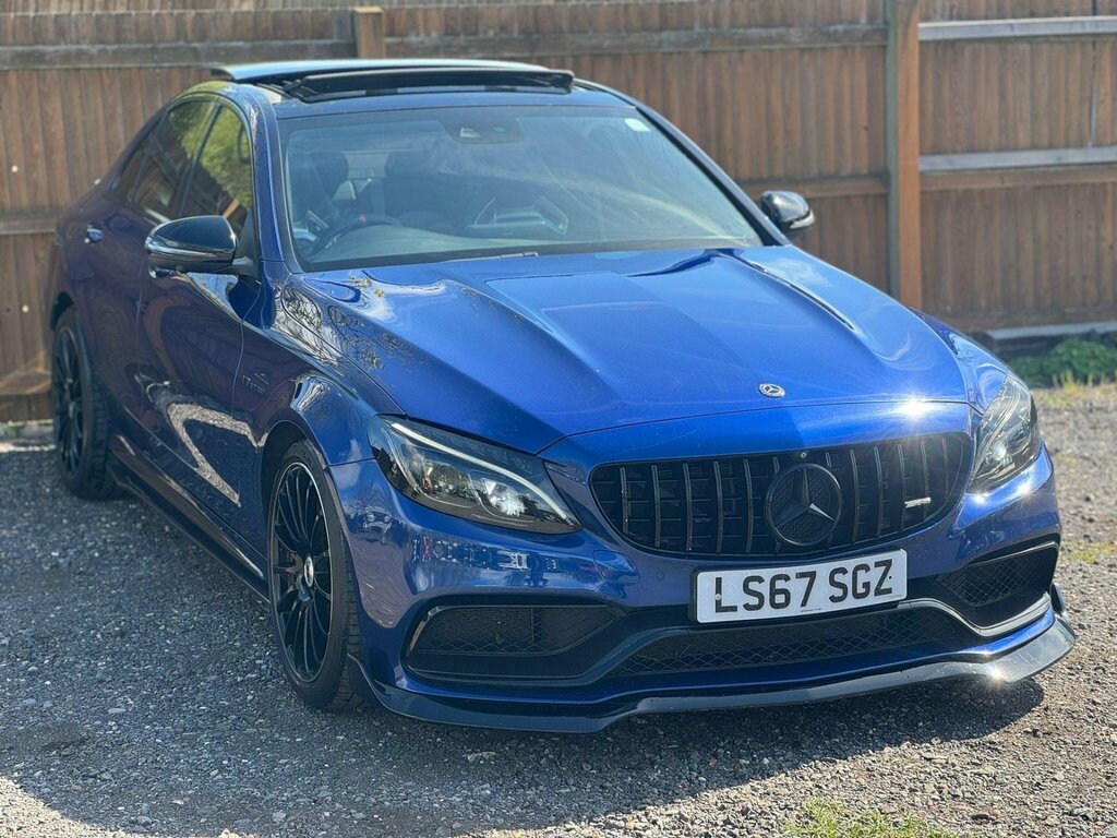 Mercedes-Benz C Class 4.0 C63 V8 Biturbo Amg S Premium Spds Mct Euro 6 LS67SGZ Blue #5