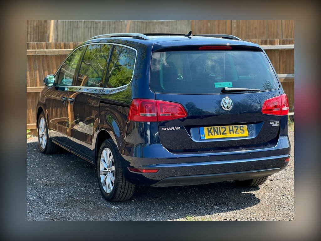 Volkswagen Sharan 2.0 Tdi Bluemotion Tech Sel Dsg Euro 5 Ss Blue #4