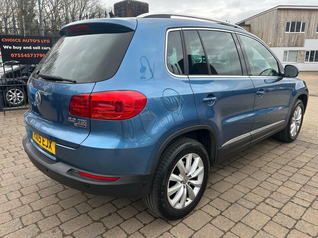 Volkswagen Tiguan Suv 2.0 Tdi Bluemotion Tech Match Dsg 4Wd Euro 6 RA15EJX Blue #4