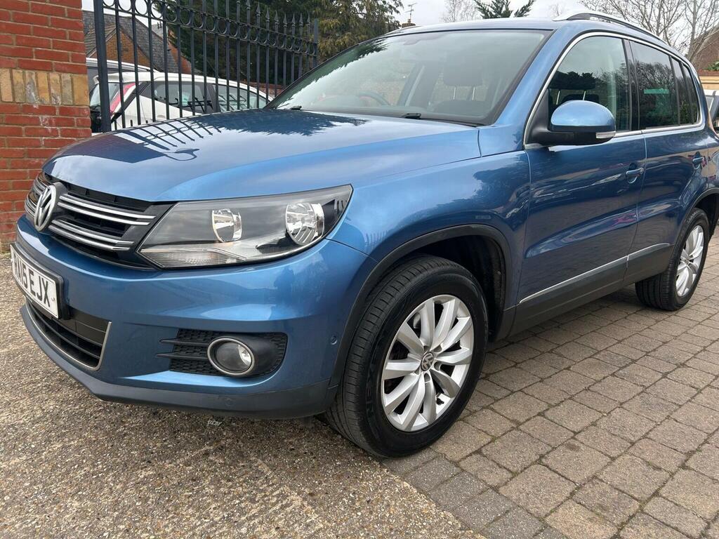 Volkswagen Tiguan Suv 2.0 Tdi Bluemotion Tech Match Dsg 4Wd Euro 6 Blue