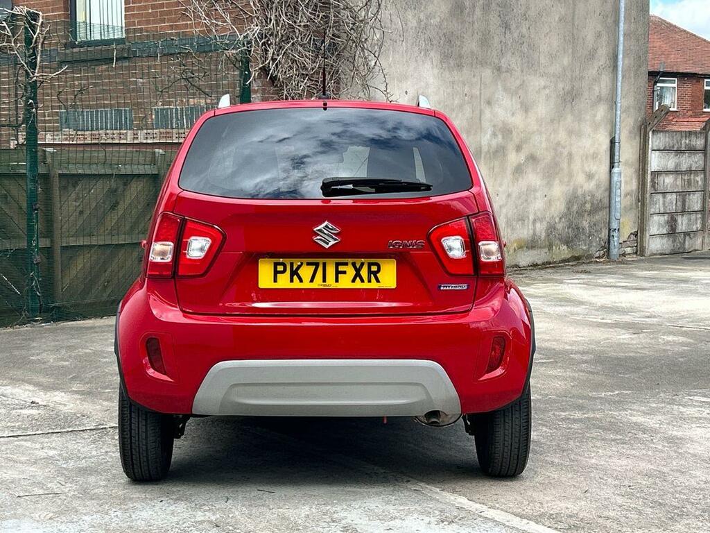 Suzuki Ignis 1.2 Dualjet Mhev Sz5 Hatchback Hybrid C Red #5