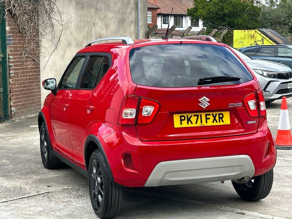 Suzuki Ignis 1.2 Dualjet Mhev Sz5 Hatchback Hybrid C Red #3