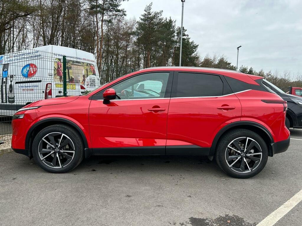 Nissan Qashqai 1.3 Dig-t Mhev Tekna Suv Hybrid Xtron E PL72WWD Red #6